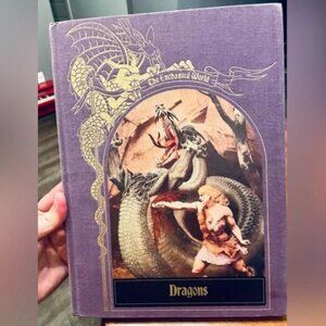 Time Life Book The Enchanted World – Dragons – Hardcover – Vintage – 1985